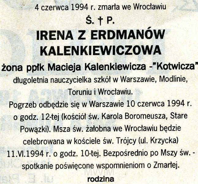 nek 5.jpg - Dok. Nekrologi żołnierzy AK okręgu Nowogródzkiego – wycinki z prasy, lata 80/90-te XX wieku.